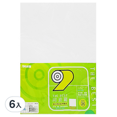 WL-9209 70 * 99 mm A4噴墨列印標籤, 6入