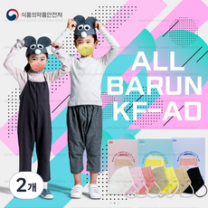 ALLBARUN 라이트 비말차단마스크 성인 KFAD, 30개입, 베이지, 2개