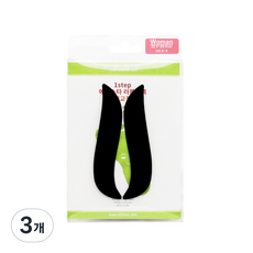 러블리렉 인솔 블랙 1단계 여성용 220~250mm, 3개