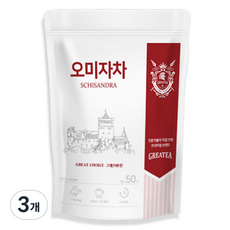 그래이티 오미자차, 1g, 50개입, 3개