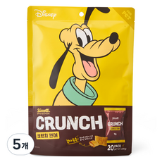 비스코티 반려동물 디즈니 크런치 쿠키 20p, 연어, 200g, 5개