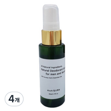 킴스허브 데오드란트, 50ml, 4개