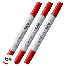 코픽 챠오 마카 R46 Strong Red, 6개, 1색