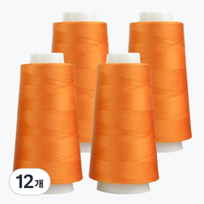 유니크 프리미엄 OWL 코아사 45수2합, 13 오렌지, 12개