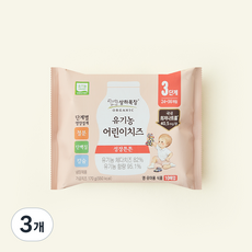 상하목장 유기농 인증 어린이치즈 3단계 10매입, 170g, 3개