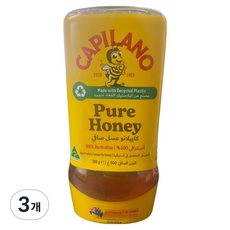 카필라노 퓨어 꿀, 3개, 500g