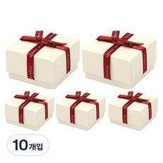 abm 珠寶禮物盒, 米色, 10入