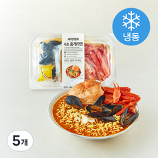 자연별곡 속초 홍게라면 2인분 (냉동), 580g, 5개