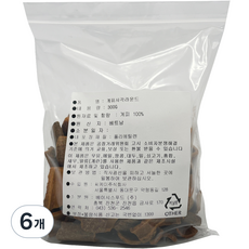 계피 사각 라운드, 300g, 6개
