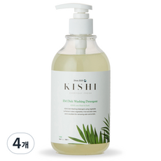 키쉬 아기젖병 주방세제, 500ml, 4개