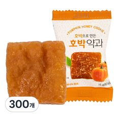 호박으로 만든 호박약과, 15g, 300개