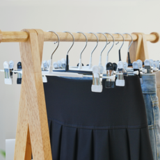 에이비박스 집게 바지 걸이, WHITE, 10개