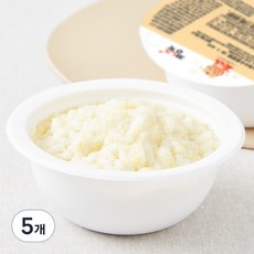 짱죽 완료기 13개월부터 이유식 쌀눈옥수수영양밥, 180g, 5개, 옥수수