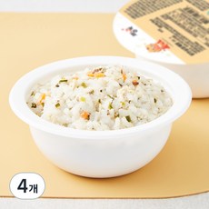 짱죽 완료기 13개월부터 이유식 닭안심잡채밥, 180g, 4개, 혼합맛(닭안심/잡채)