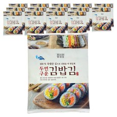 예맛 두번구운 김밥김, 33g, 15개