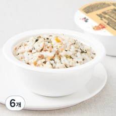 짱죽 이유식 완료기 13개월부터 아기밥, 혼합맛(한우/두부/고구마), 180g, 6개