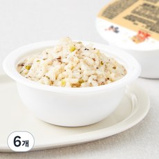 짱죽 완료기 13개월부터 이유식 흰살생선버섯밥, 180g, 6개, 혼합맛(흰살생선/버섯)