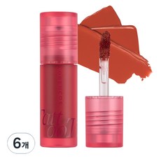 포렌코즈 mini 타투 끌레르 벨벳 틴트, 08카스테라, 6개