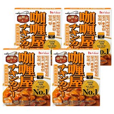 카리야 치킨카레 약간매운맛, 4개, 180g