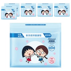Mdmmd. 明洞國際 新涼感抑菌護墊 超涼感櫻花蜜桃香 櫻桃小丸子聯名, 6包, 20片, 15cm