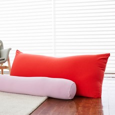 리브맘 맥스 대형 빈백 리클라이너 소파, 비비드레드