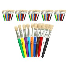 卡斯比藝術學校圓刷 10 件套 2162, 混合色, 6套