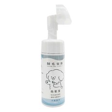 GOOD MO FAMILY 歸毛家族 萌樂潔乾洗慕斯 - 天然草本潔淨 溫和不刺激 柔軟矽膠刷頭 保護毛孩肌膚 犬貓適用, 150ml, 1瓶