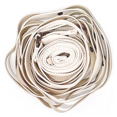 Breeze Moon 皮革雛菊鏈 大型 6m, 米杏色, 0層, 1個