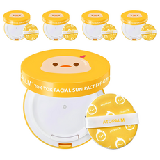 ATOPALM 愛多康 Tok Tok 臉部防曬霜 SPF43 PA+++, 15g, 5個