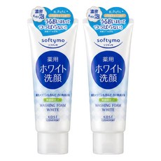 KOSE 高絲 softymo 絲芙蒂 台灣公司貨 嫩白洗顏霜, 150g, 2條