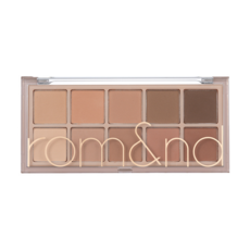 rom&nd 台灣公司貨 祕密花園系列 勝過眼皮十色眼影盤, 05 Shade&Shadow Garden 陰影花園, 1個