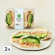그린래빗 튜나 샐러드 샌드위치 140g x 3개입, 420g, 2개
