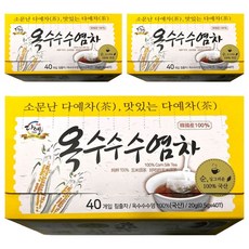 다예 순수100 옥수수수염차, 500mg, 40개입, 3개
