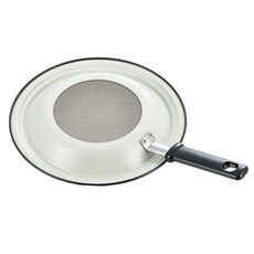 yoshikawa 吉川 帶手柄油炸防濺蓋 防油噴濺, 1入, 適用26~30cm平底鍋