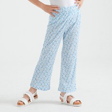 Lolly Tree 童款涼爽碎花喇叭長褲