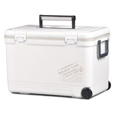 SHINWA 홀리데이 아이스 박스 + 스티커 세트, 화이트, 33L