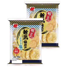 Sanko 三幸製菓 新潟仕選米果 烤的薄脆香酥 獨立包裝, 127g, 2袋