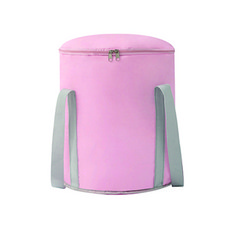薄荷綠便攜式可折疊泡腳桶 旅行用 大型, 1個, 粉紅色
