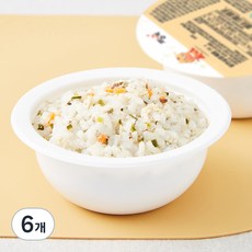 짱죽 완료기 13개월부터 이유식 닭안심잡채밥, 180g, 6개, 혼합맛(닭안심/잡채)