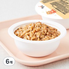 짱죽 완료기 13개월부터 이유식 돈불고기야채짜장밥, 180g, 6개, 혼합맛(돈불고기/야채짜장)