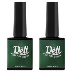 Deli Beauty 凝膠指甲油, GR405 西瓜綠, 10ml, 2個