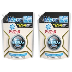 ARIEL 日本原裝進口 自動注入防霉濃縮洗衣清潔劑補充包 洗衣槽/洗衣機清潔, 650g, 2包
