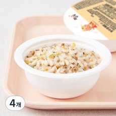 짱죽 완료기 13개월부터 이유식 한우잡채밥, 180g, 4개, 혼합맛(한우/잡채)