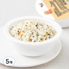 짱죽 완료기 13개월부터 이유식 치킨시금치밥, 180g, 5개, 혼합맛(치킨/시금치)