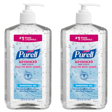 퓨렐 손소독제, 591ml, 2개