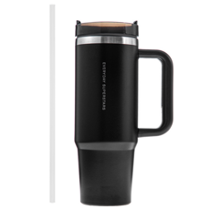 코멧 투고 텀블러 900ml + 빨대 세트, 미드나잇 블랙, 1세트