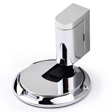 便安居 免鑽孔門擋 亮面銀, 1個