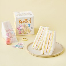 노티드 우유크림 햄치즈 샌드위치 4개입, 320g, 1개