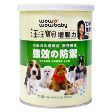 wow wow baby 汪汪寶貝 增腸力 營養補給品, 350g, 1罐, 維持消化道機能