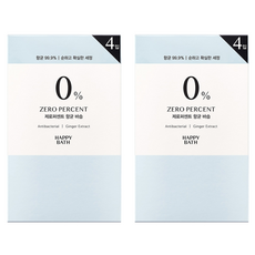 해피바스 제로퍼센트 항균 바솝, 360g, 2개